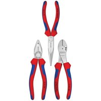 KNIPEX 00 20 11 Assembly Pack Pliers Set, 3 Piece