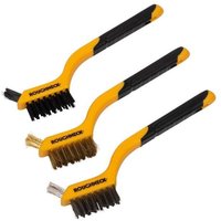 Roughneck Mini Wire Brush Set 3 Piece