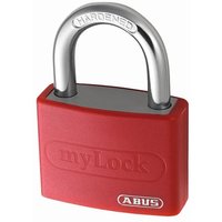 Abus Mechanical T65al Series Aluminium Coloured Padlock Multi Multi Colour 1