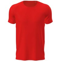 Stedman Active Men's Sports Tee in Red | Size: Small