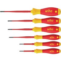 Wiha Softfinish Electric Slimfix Torx Screwdriver Set, 6 Piece