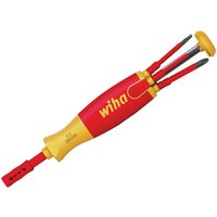 Wiha Liftup Electric Bit Magazine Sl pz pzs Screwdriver Set, 6 Piece