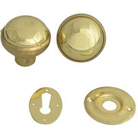 Yale Locks P405 Rim Knob in Yellow