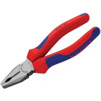 KNIPEX 03 02 Series Combination Pliers, Multi-component Grip
