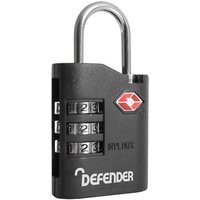 Defender Tsa Combination Padlock 35mm