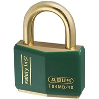 Abus Mechanical T84mb Series Rustproof Padlock Green Green 1
