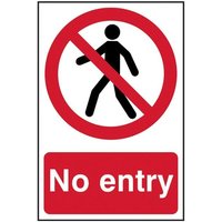 Sign No Entry 5063750585291