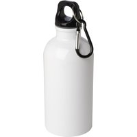 Floso Stainless Steel Single Wall 400ml Water Bottle in White