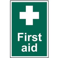 Scan First Aid - Pvc Sign 200 X 300mm