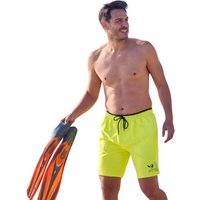 Atlas for Men Men's Microfibre Swim Shorts Pack of 2 in Light Green | Size: Large