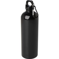 Floso Oregon Stainless Steel Single Wall 750ml Water Bottle in Black