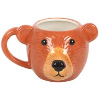 Something Different Bear Mug in Brown