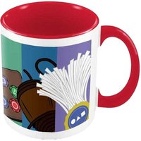 Netflix Pentathlon Inner Two Tone Mug in Pale Pink