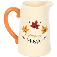 Something Different Autumn Magic Ceramic Flower Jug in White