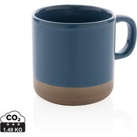 XD Design Glazed Ceramic 360ml Mug in Blue