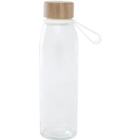 Floso Porto Bamboo 500ml Water Bottle in Clear