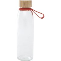 Floso Porto Bamboo 500ml Water Bottle in Red