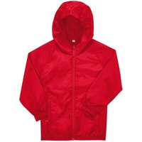 B&C Reset Windbreaker in Red | Size: 9 Years