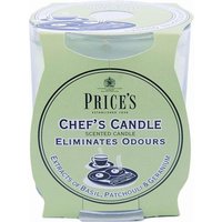 Prices Chefs Jar Scented Candle Basil Patchouli & Geranium