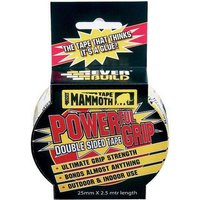 Everbuild Mammoth Powerful Grip Double Sided Tape 25mm x 2.5m