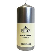 Prices Pillar Candle Silver 6