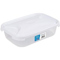 Wham Cuisine Rectangular Food Storage Box White Lid 0.8L