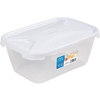 Wham Cuisine Rectangular Food Storage Box White Lid 1.2L