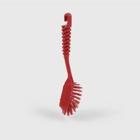 Universal Textiles Hygiene Washing Up Brush Red