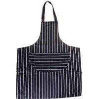 Universal Textiles Butchers Stripe Apron Navy