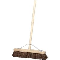 Universal Textiles Assembled 18' Contract Stiff Bassine Platform Broom