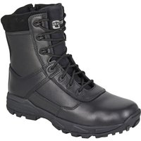 Tiger Leather Combat Boots