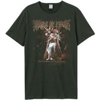 Amplified Men's The Screaming Of The Valkyries Cradle Of Filth T-Shirt in Charcoal | Size: 2XL