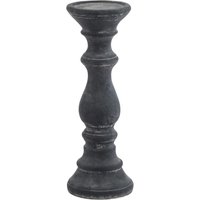 Hill Interiors Amalfi Column Candle Holder in Grey