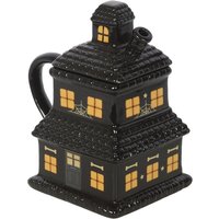 Something Different Haunted House Mug in Black