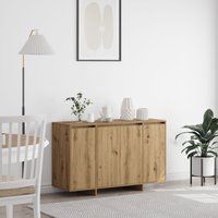 Berkfield Home Oak Sideboard Artisan oak Engineered wood 120 x 41 x 75 cm