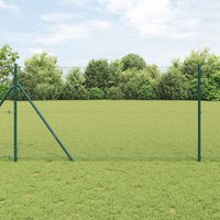 Berkfield Home Hexagon Fence Grey 1.2x100 m Steel