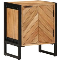 Berkfield Home Bedside Cabinet 40x30x50 cm Solid Wood Acacia in Brown | Size: 40 x 30 x 50 cm