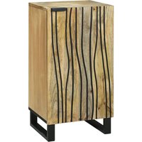 Berkfield Home Sideboard - 40 x 33.5 x 75 cm - Solid Mango Wood in Brown
