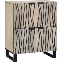 Berkfield Home Media Storage Cabinets & Racks with Storage with Door White & Black
