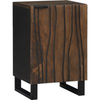 Berkfield Home Bathroom Cabinet 38x33.5x58 cm Solid Mango Wood in Brown