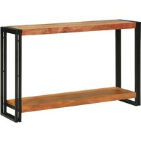 Berkfield Home Console Tables Brown 120 x 33 x 75 cm Solid acacia wood