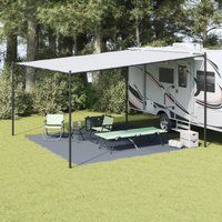Berkfield Home Tent Gadget Blue-grey Polyester 400 x 400 cm Water-resistant in Blue