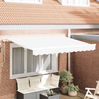 Berkfield Home Awning Replacement Fabric for 3.5x2 m Frame White