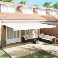 Berkfield Home Awning Replacement Fabric for 6x3 m Frame White
