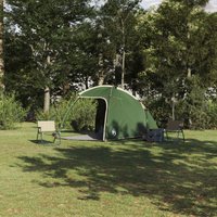 Berkfield Home Tent Folding Other Manual with Air Vent Green Large Polyester & fibreglass