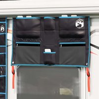 Berkfield Home Storage bag with Storage Black, Blue 98 x 47 cm Oxford in Grey