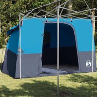 Berkfield Home Tent with Roof Other Blue & Black 280 x 220 x 176 cm