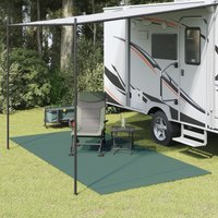 Berkfield Home Tent Carpet Green 3, 5x4 m