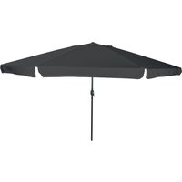 Berkfield Home Garden Parasol 395x245 cm in Anthracite