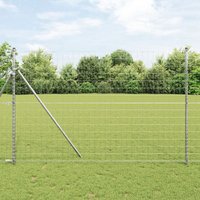 Berkfield Home Euro Fence 1.6x10 m Galvanised Steel